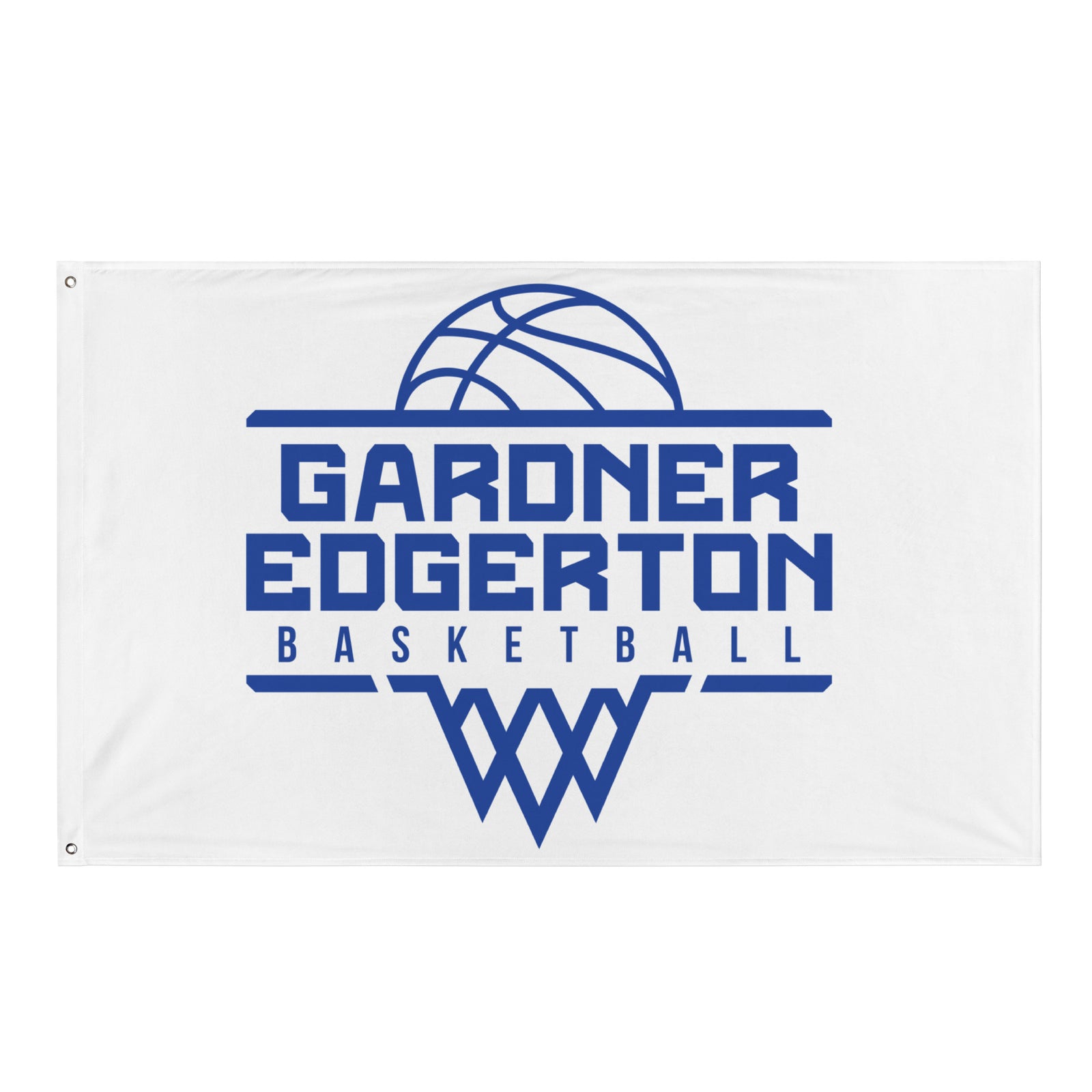 Gardner Edgerton Girl's Basketball All-Over Print Flag