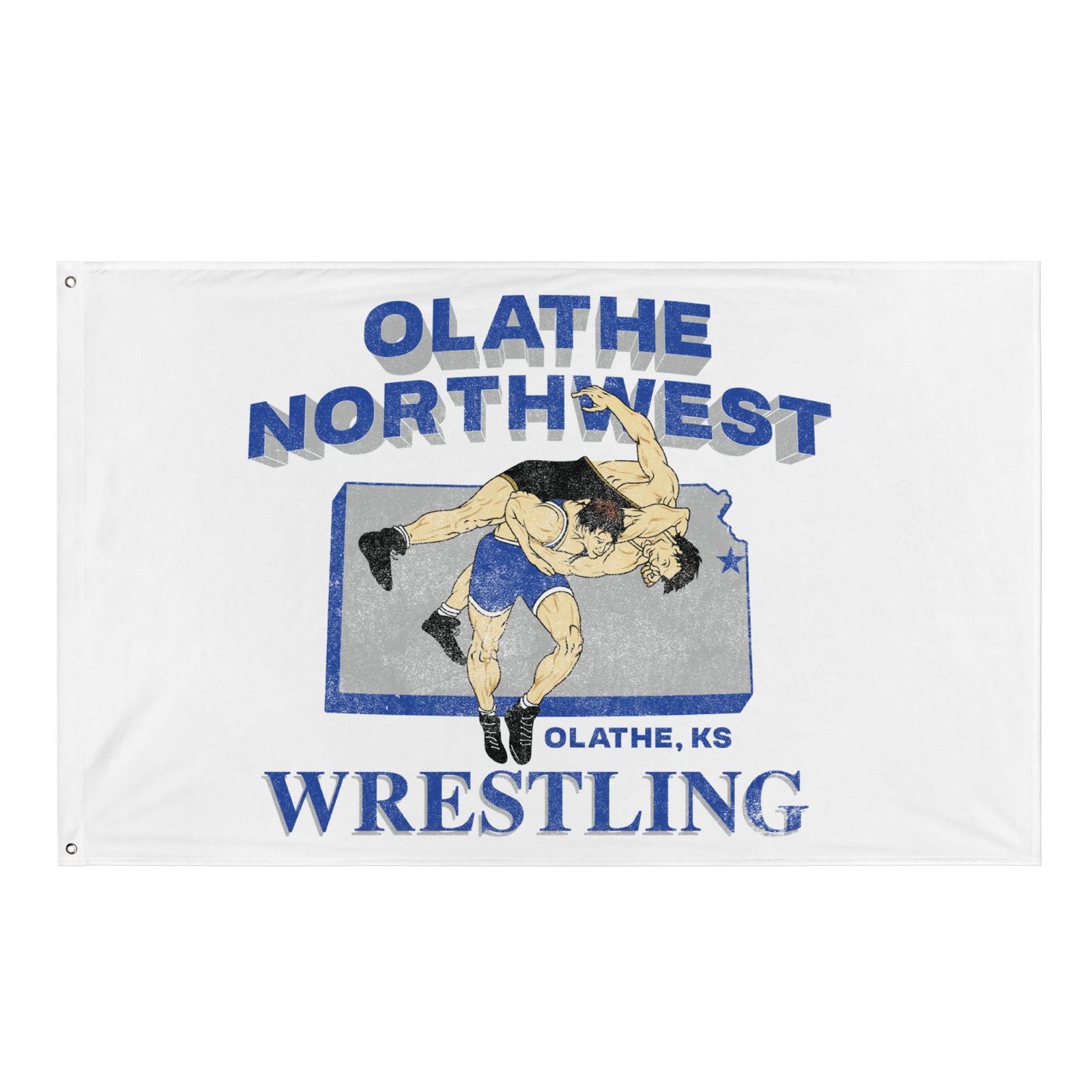 Olathe Northwest  All-Over Print Flag