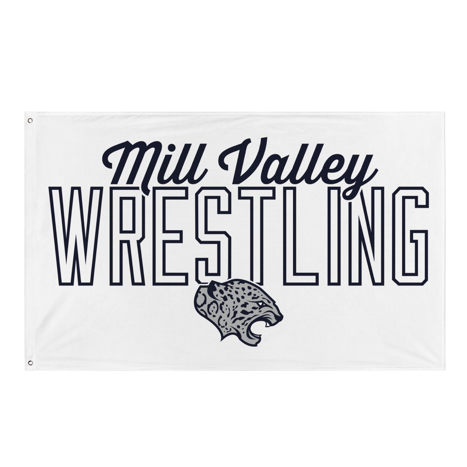Mill Valley Wrestling Club All-Over Print Flag