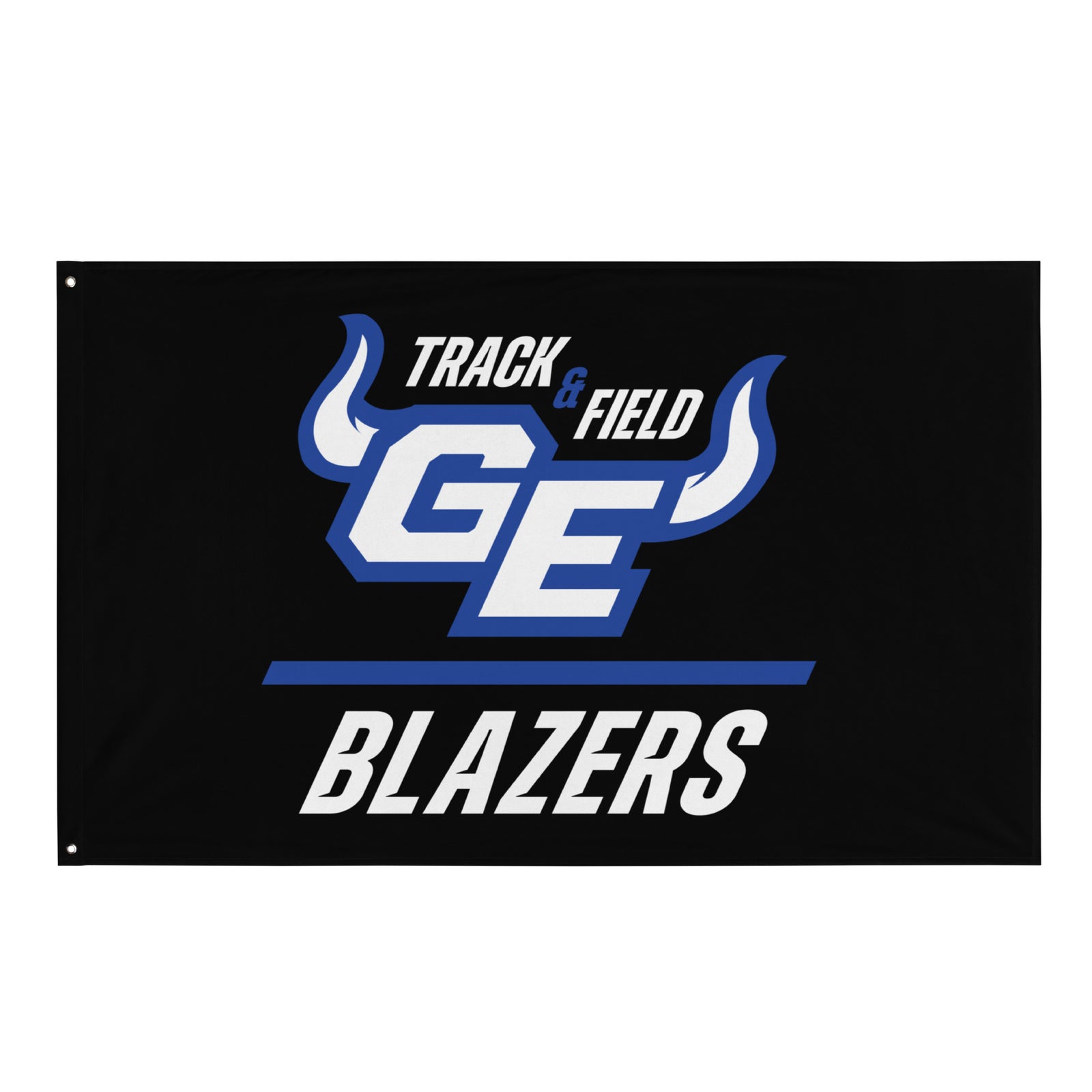 Gardner Edgerton Track & Field All-Over Print Flag