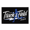 Fort Riley Track & Field All-Over Print Flag
