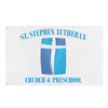 St. Stephen Lutheran Church Full Logo All-Over Print Flag