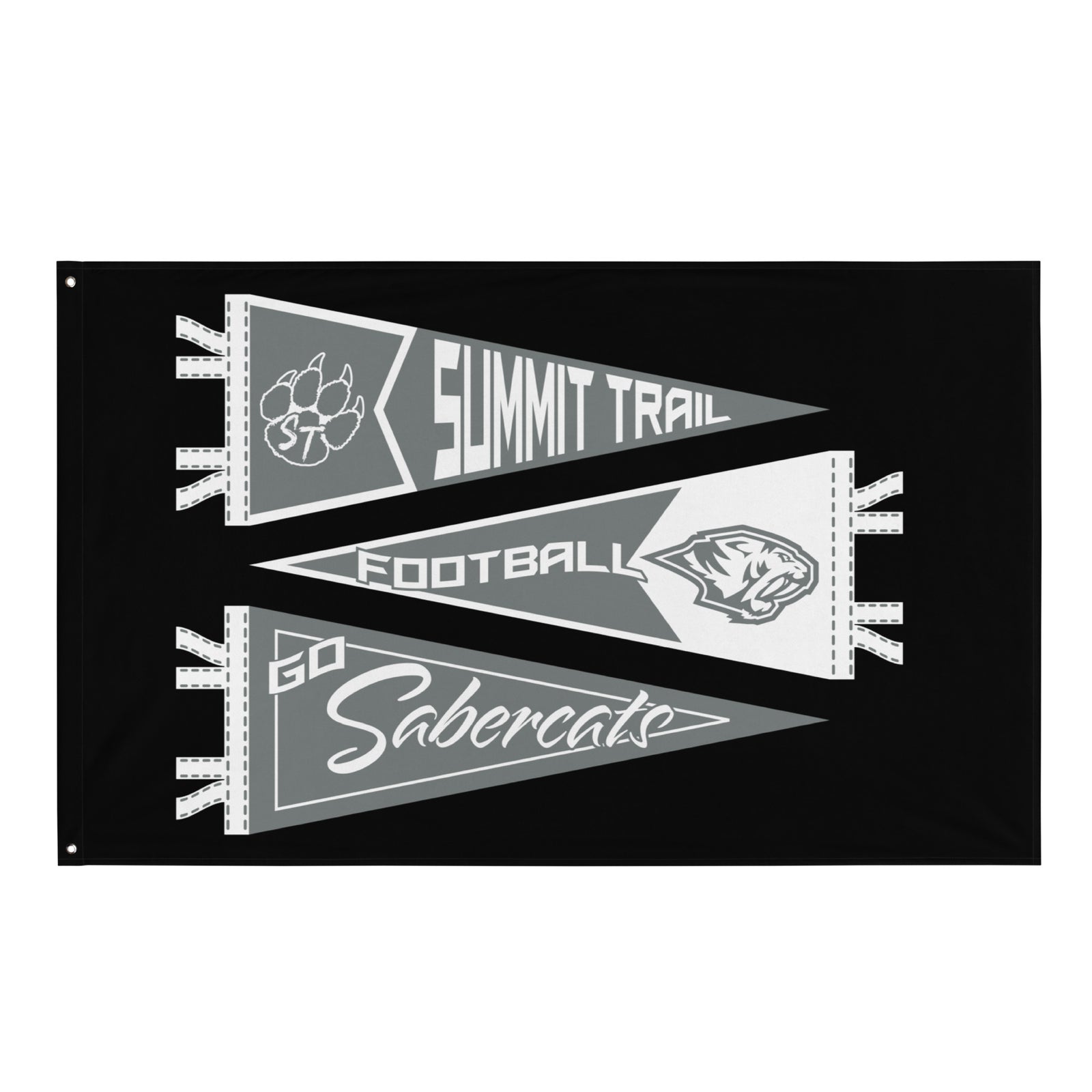 Summit Trail Middle School Football All-Over Print Flag