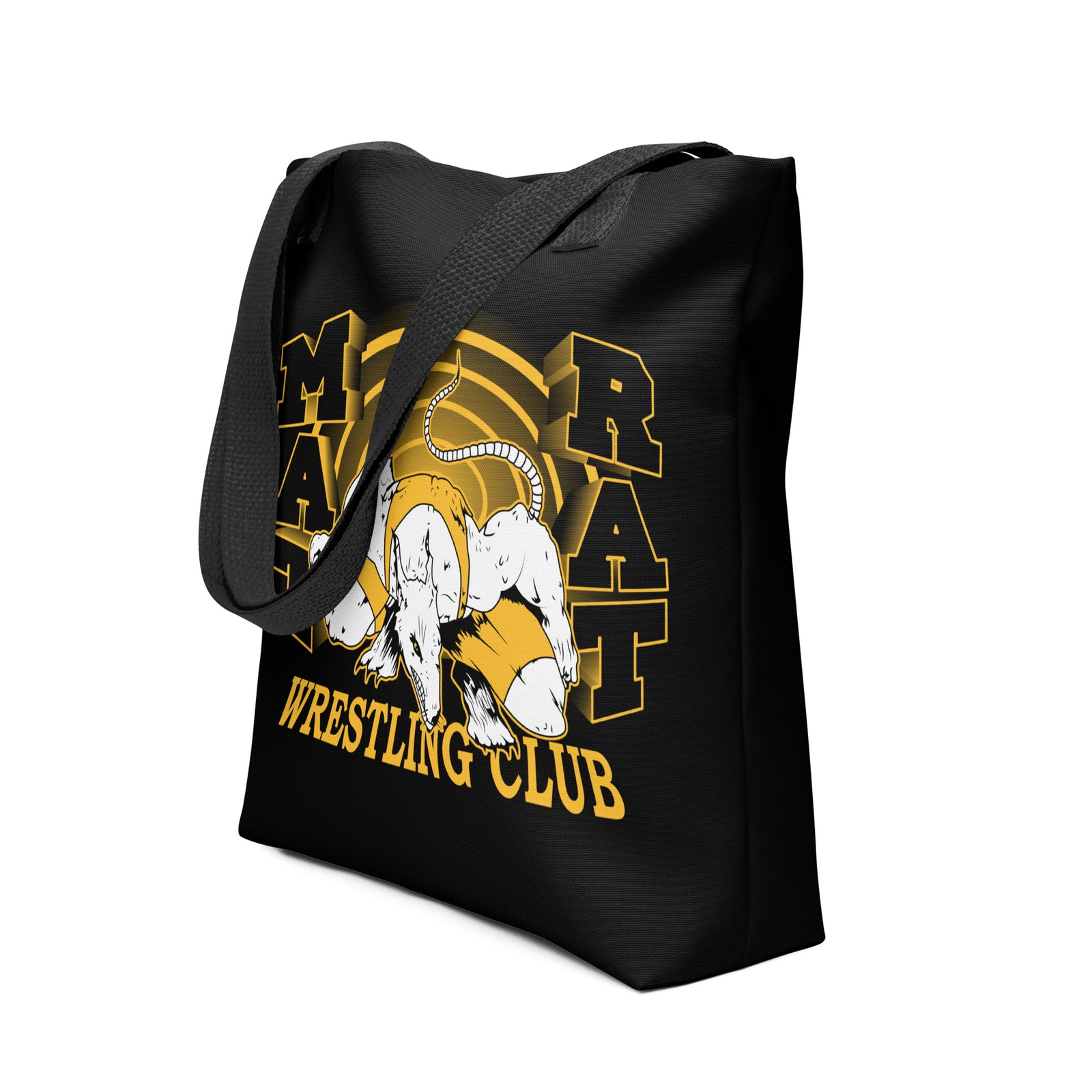 Mat Rat Wrestling All Over Print Tote