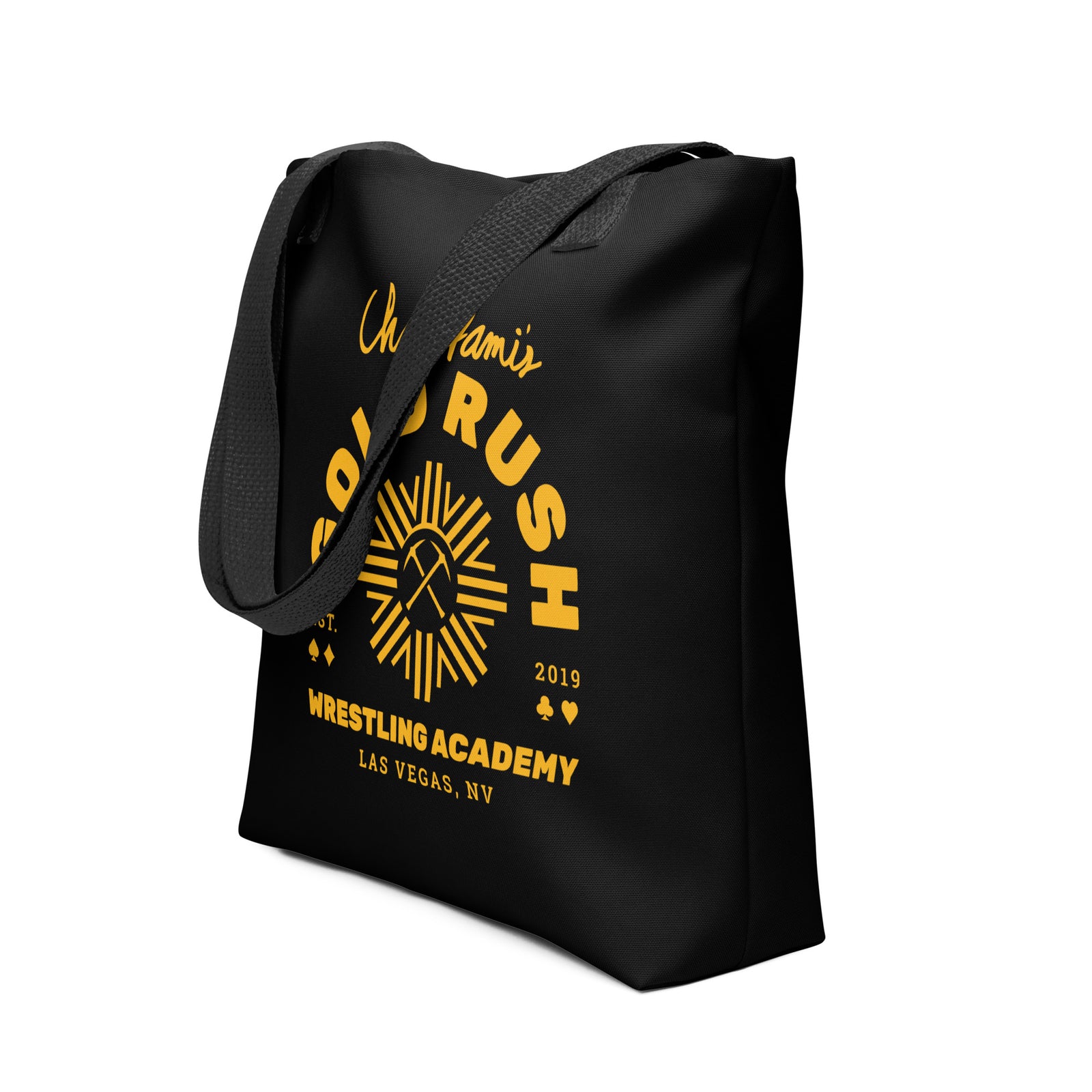 Gold Rush Wrestling All Over Print Tote