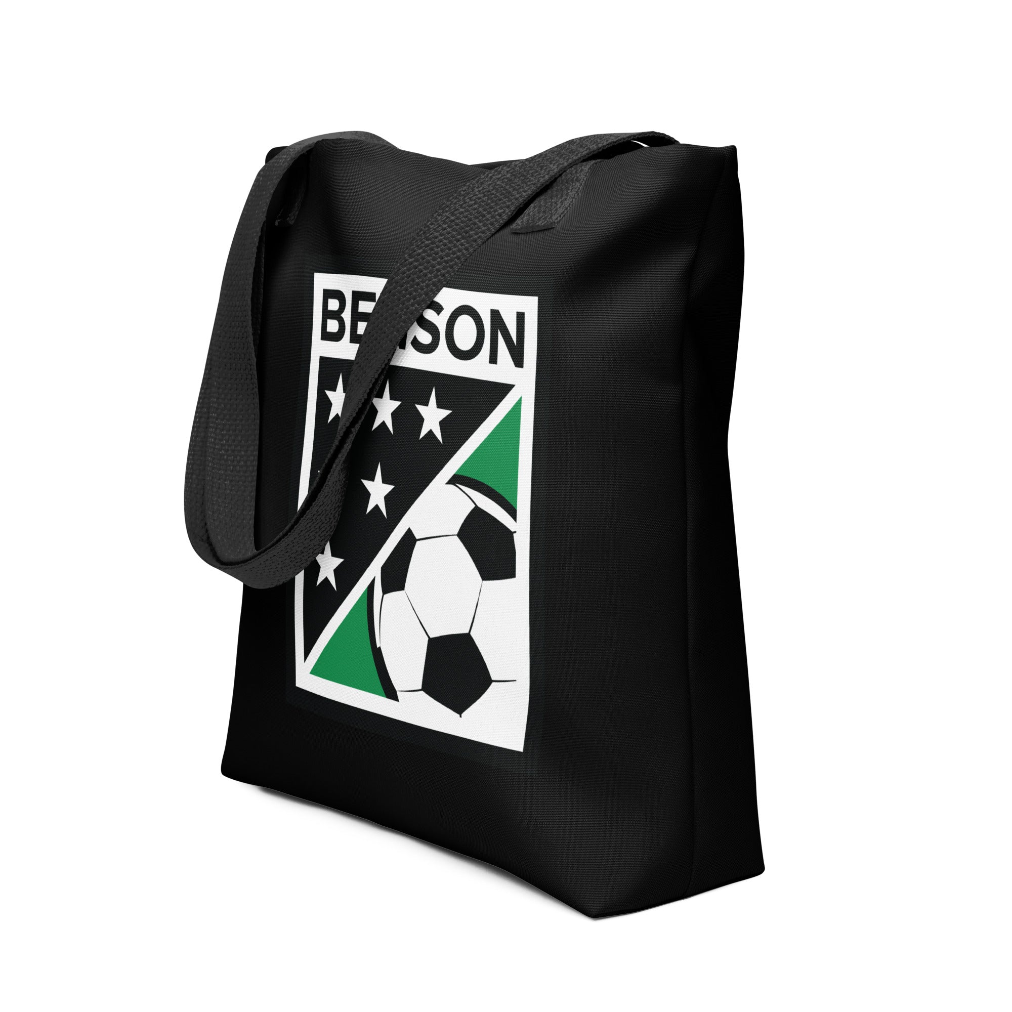 Benson Soccer All Over Print Tote