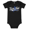 Fort Riley MS Track & Field Baby short sleeve one piece