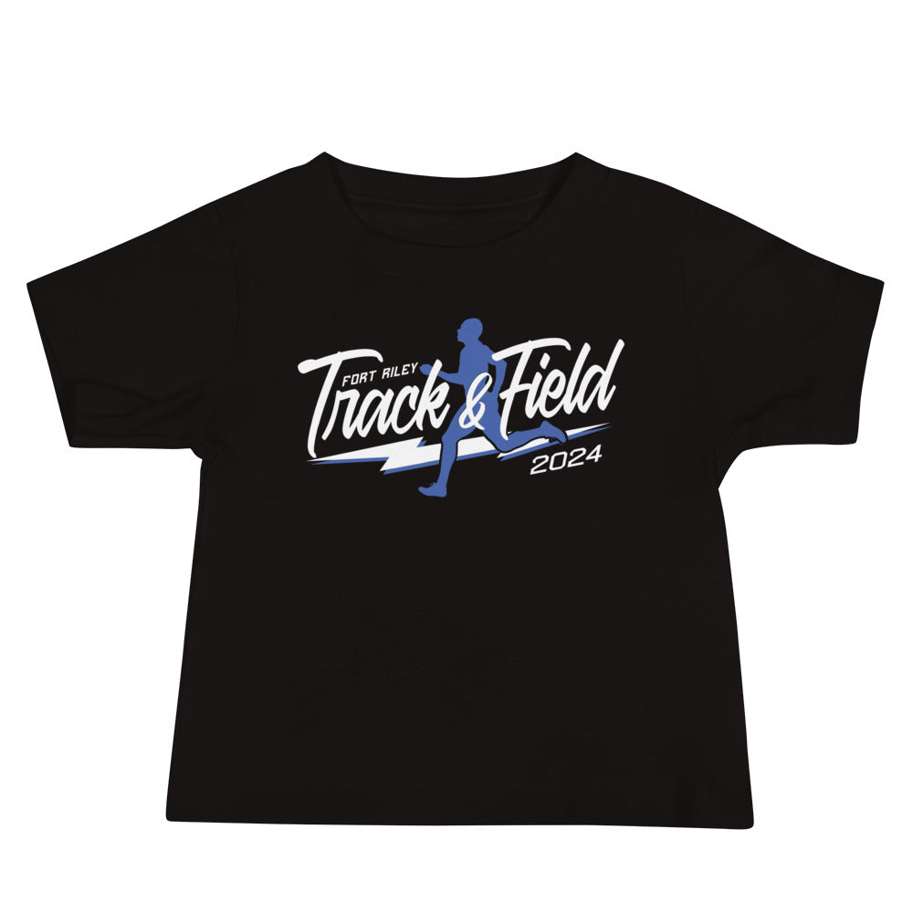 Fort Riley MS Track & Field Baby Jersey Short Sleeve Tee