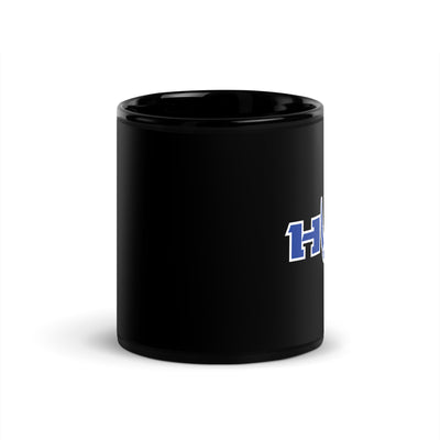 Hillsboro Wrestling Club Black Glossy Mug