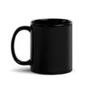 Royster Rockets Wrestling Black Glossy Mug