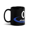 Olathe Northwest HS Wrestling Black Glossy Mug