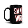 Sandy Creek Wrestling Black Glossy Mug