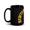 Newton High School Wrestling  Black Glossy Mug