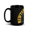 Newton High School Wrestling  Black Glossy Mug