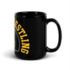 Newton High School Wrestling  Black Glossy Mug