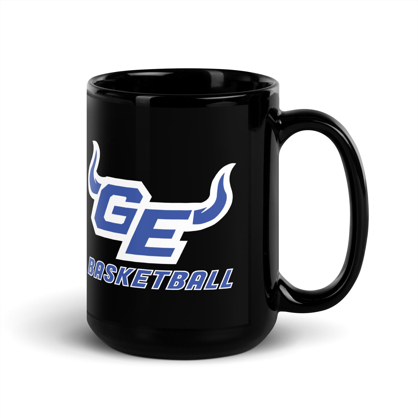 Gardner Edgerton Basketball Black Glossy Mug