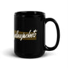 Fredonia Jr/Sr High School Yellowjackets Black Glossy Mug