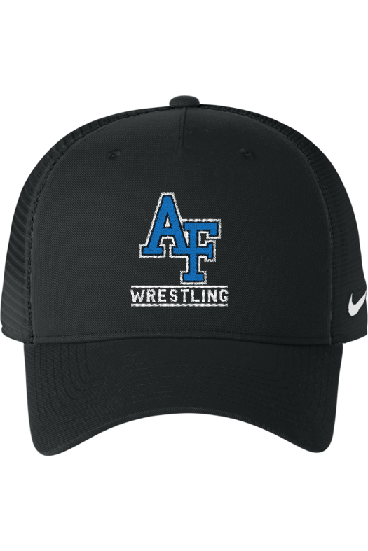 Air Force Wrestling Nike Snapback Mesh Trucker Cap NKFN9893 (emb)