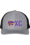 Blue Springs Cross Country Richardson Snapback Trucker Cap (emb)