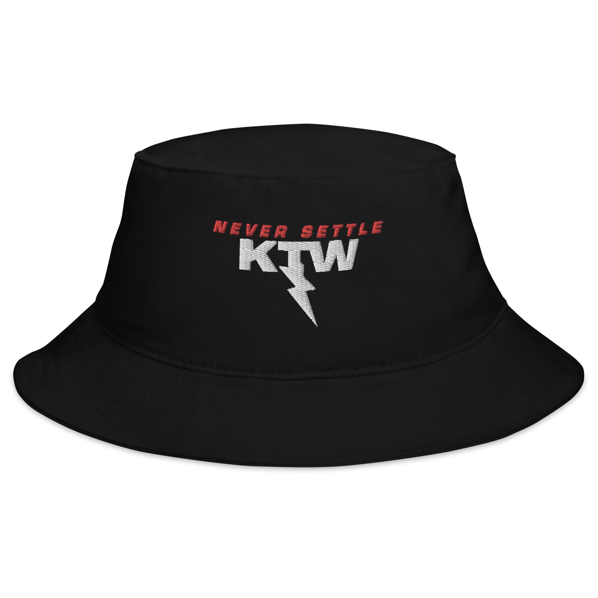 Kansas Thunderstruck Wrestling Never Settle Bucket Hat