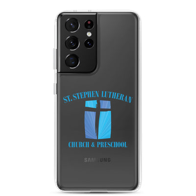 St. Stephen Lutheran Church Full Logo Phone Case