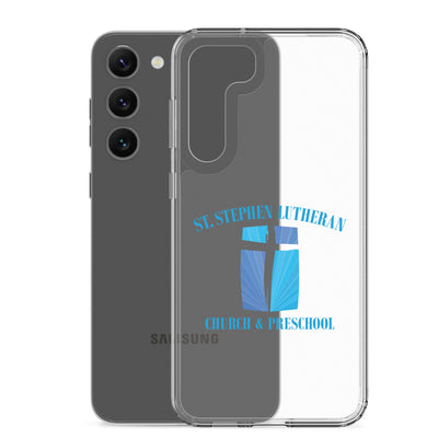 St. Stephen Lutheran Church Full Logo Phone Case