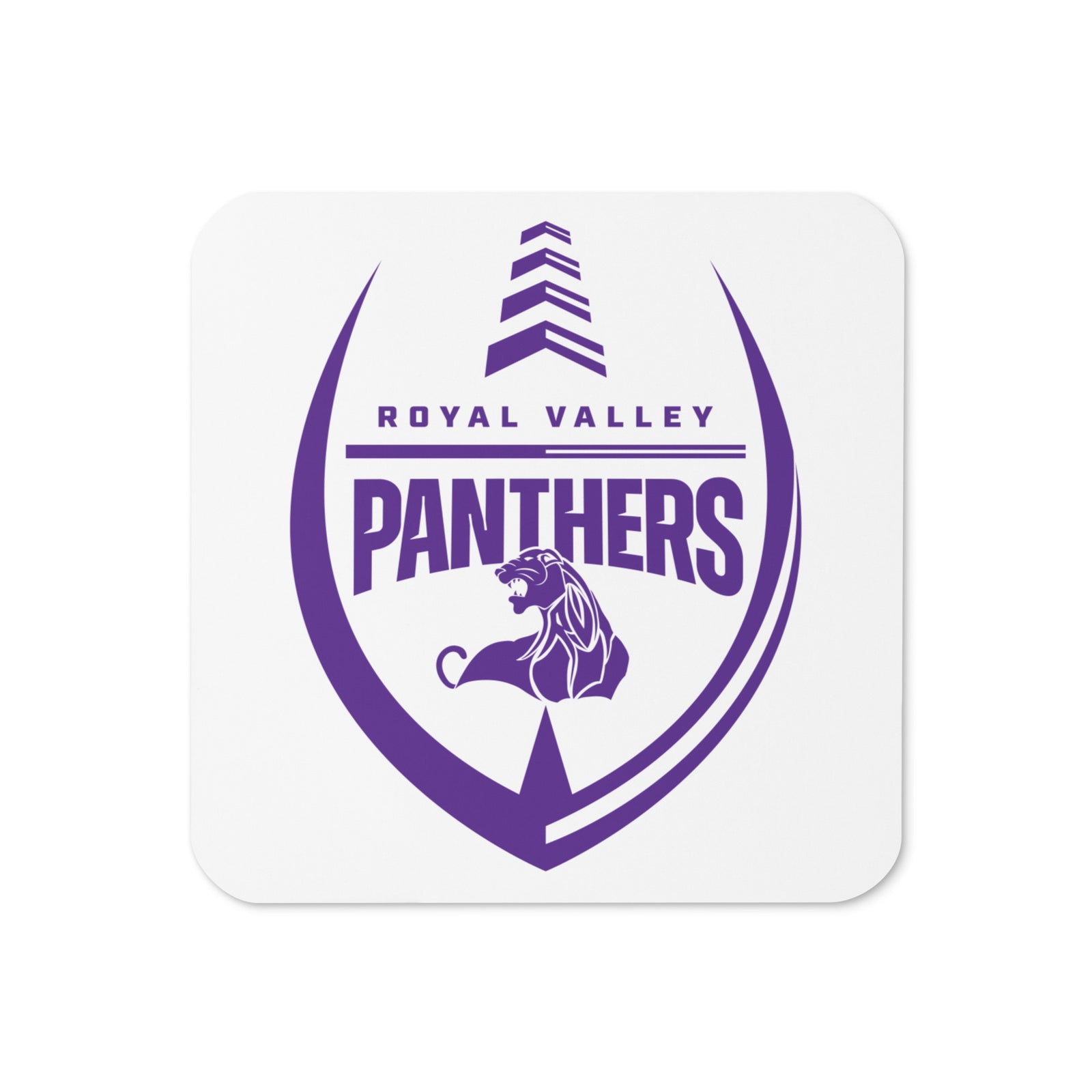 Royal Valley Football Cork Back Coaster