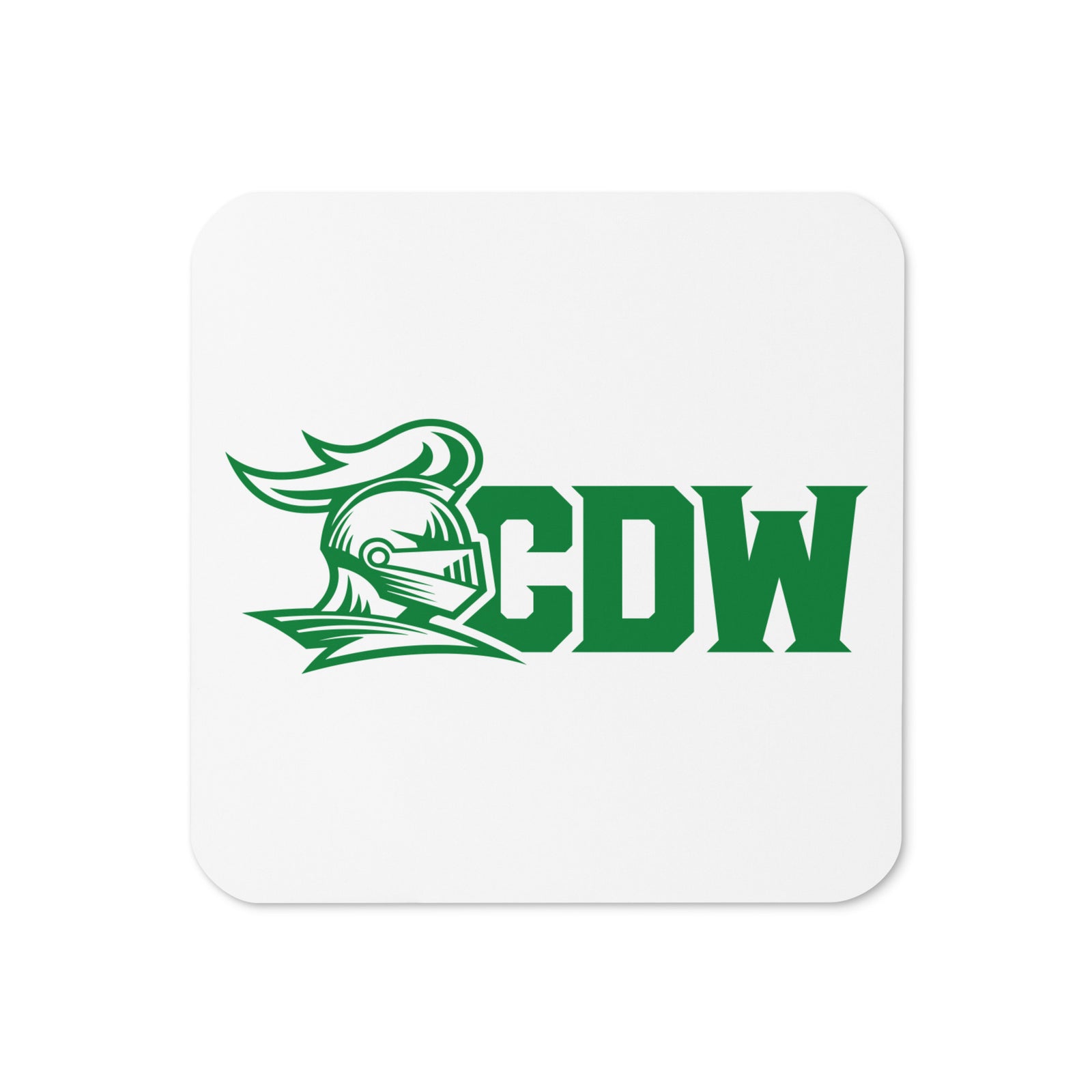 Charles DeWolf Middle School Cork Back Coaster