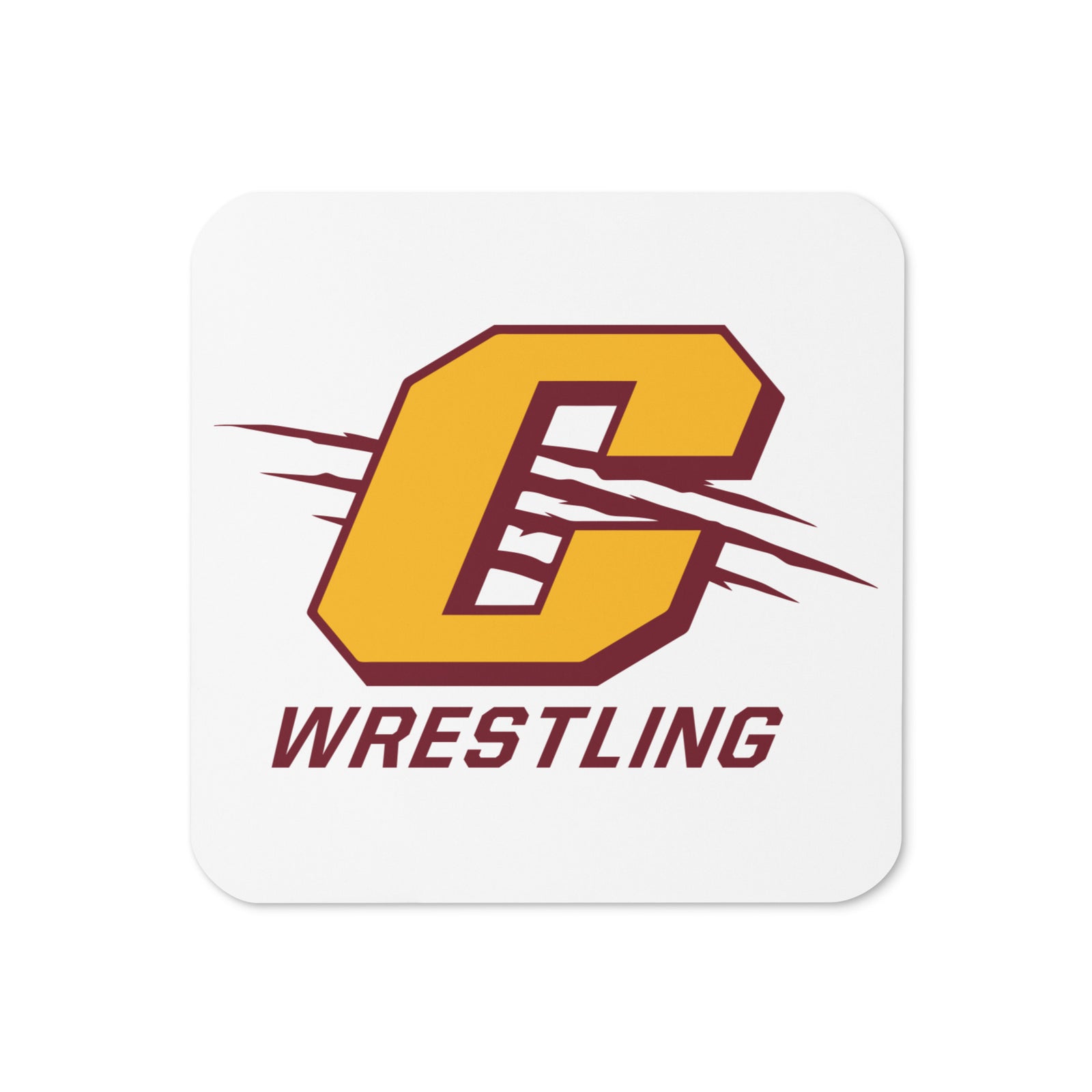 Cleveland High School Cork Back Coaster