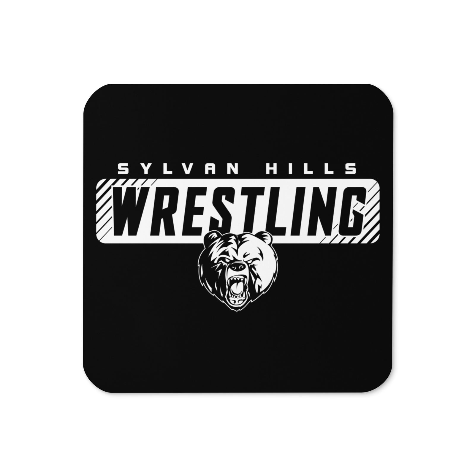 Sylvan Hills High School Cork Back Coaster