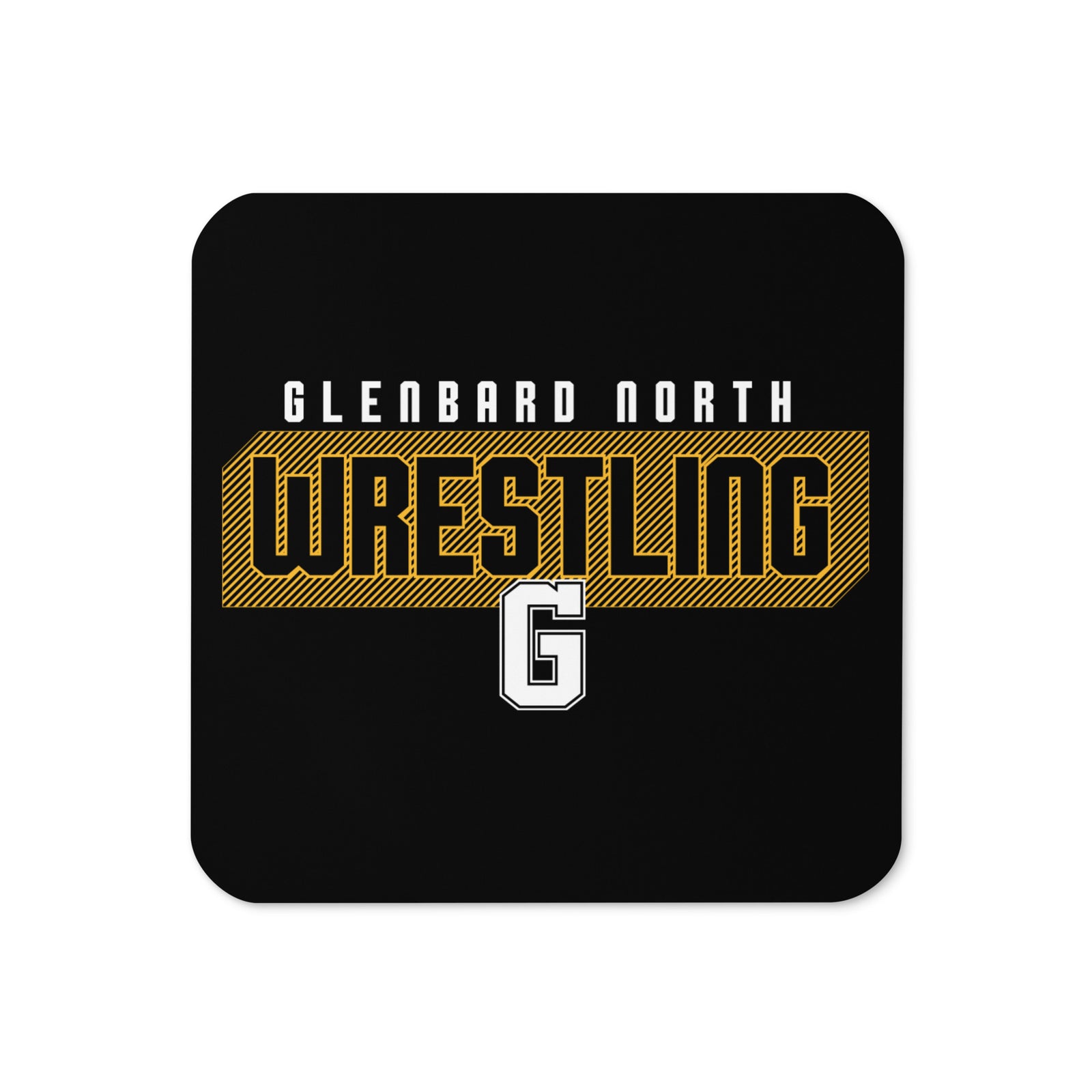 Lions Wrestling Club Cork Back Coaster