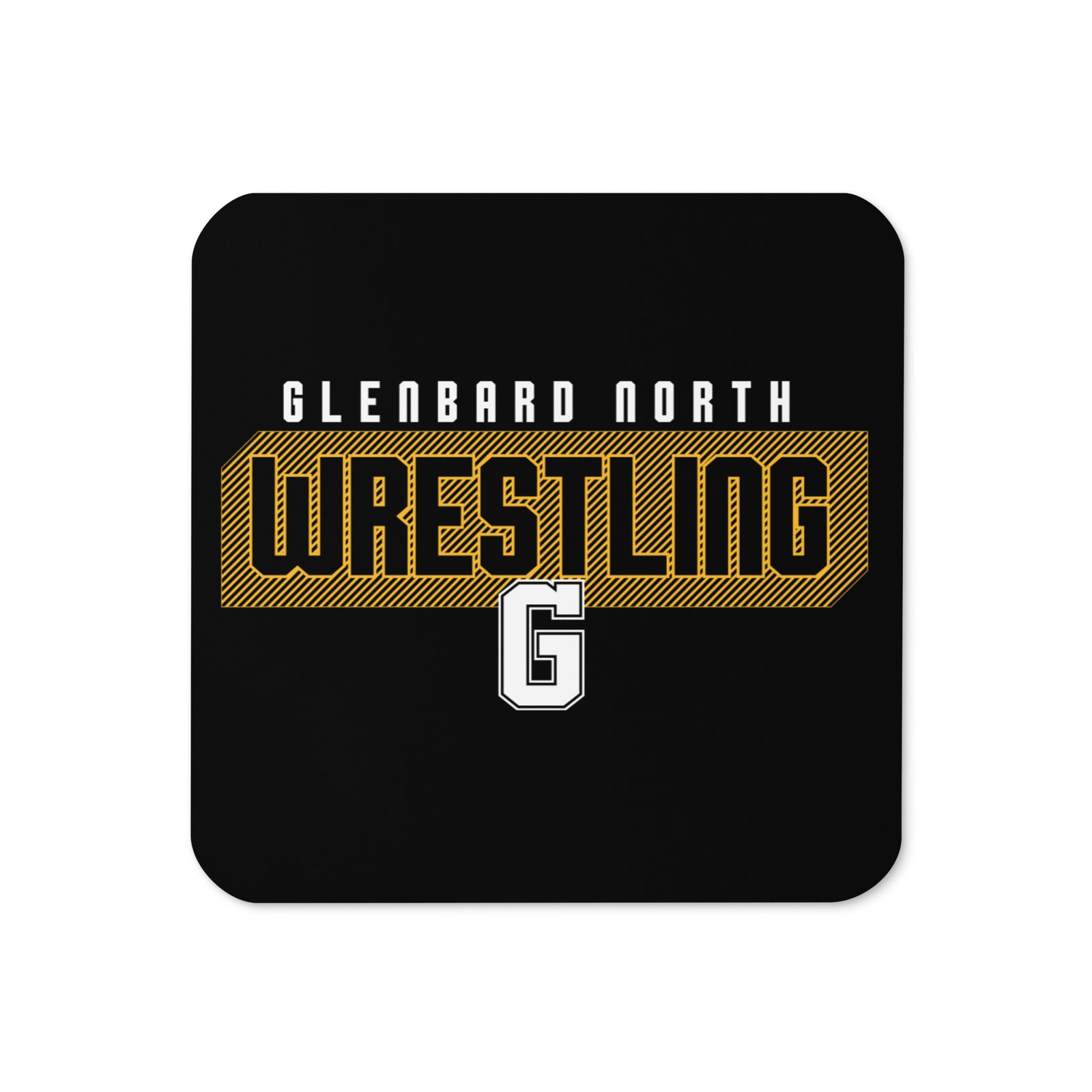 Glenbard North High School Cork Back Coaster
