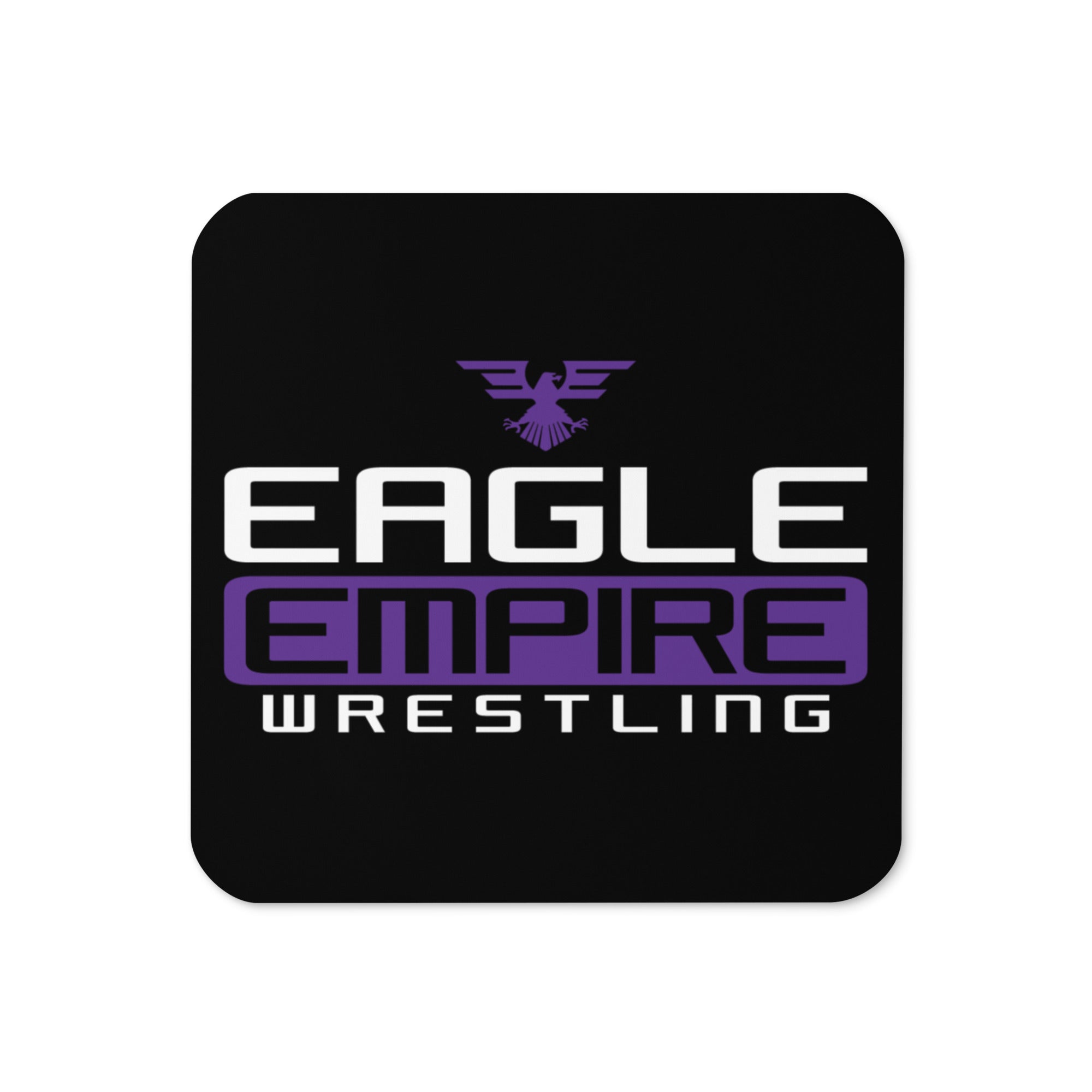 Eagle Empire Wrestling Cork Back Coaster