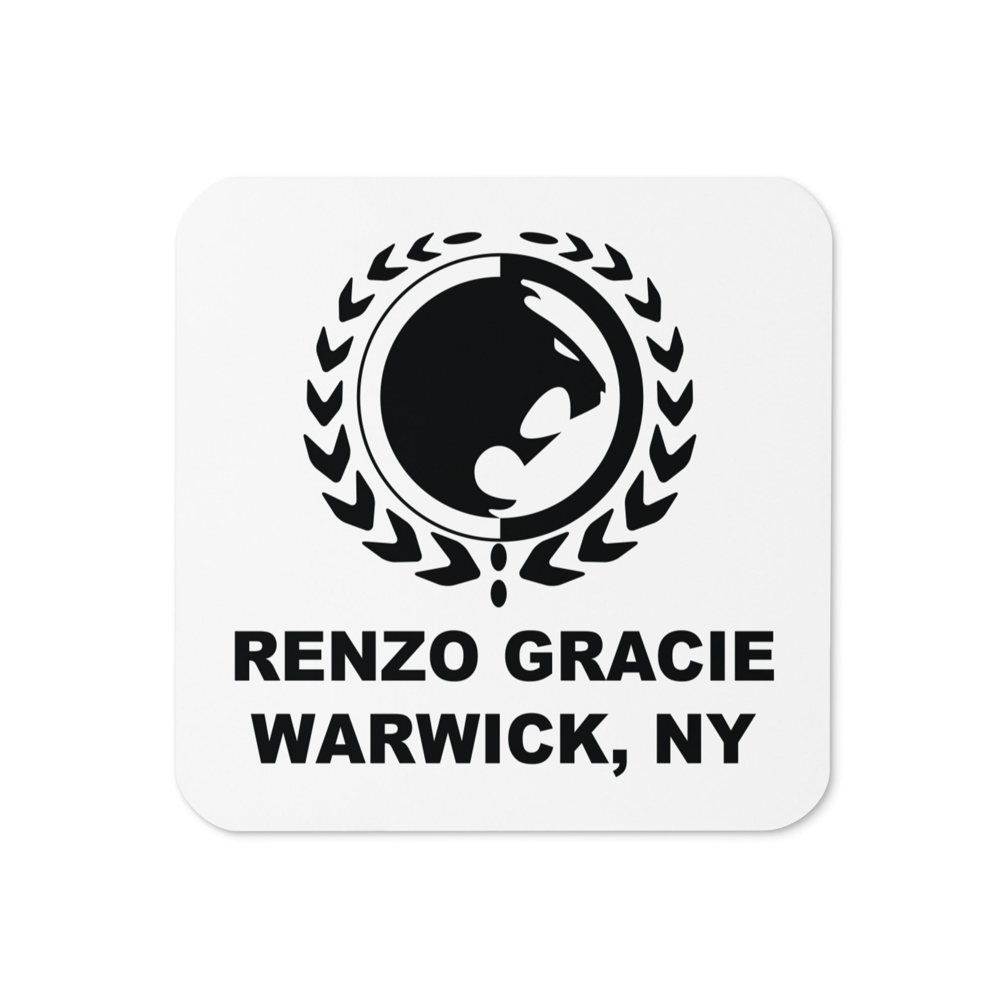 Renzo Gracie Jiu-Jitsu Cork Back Coaster