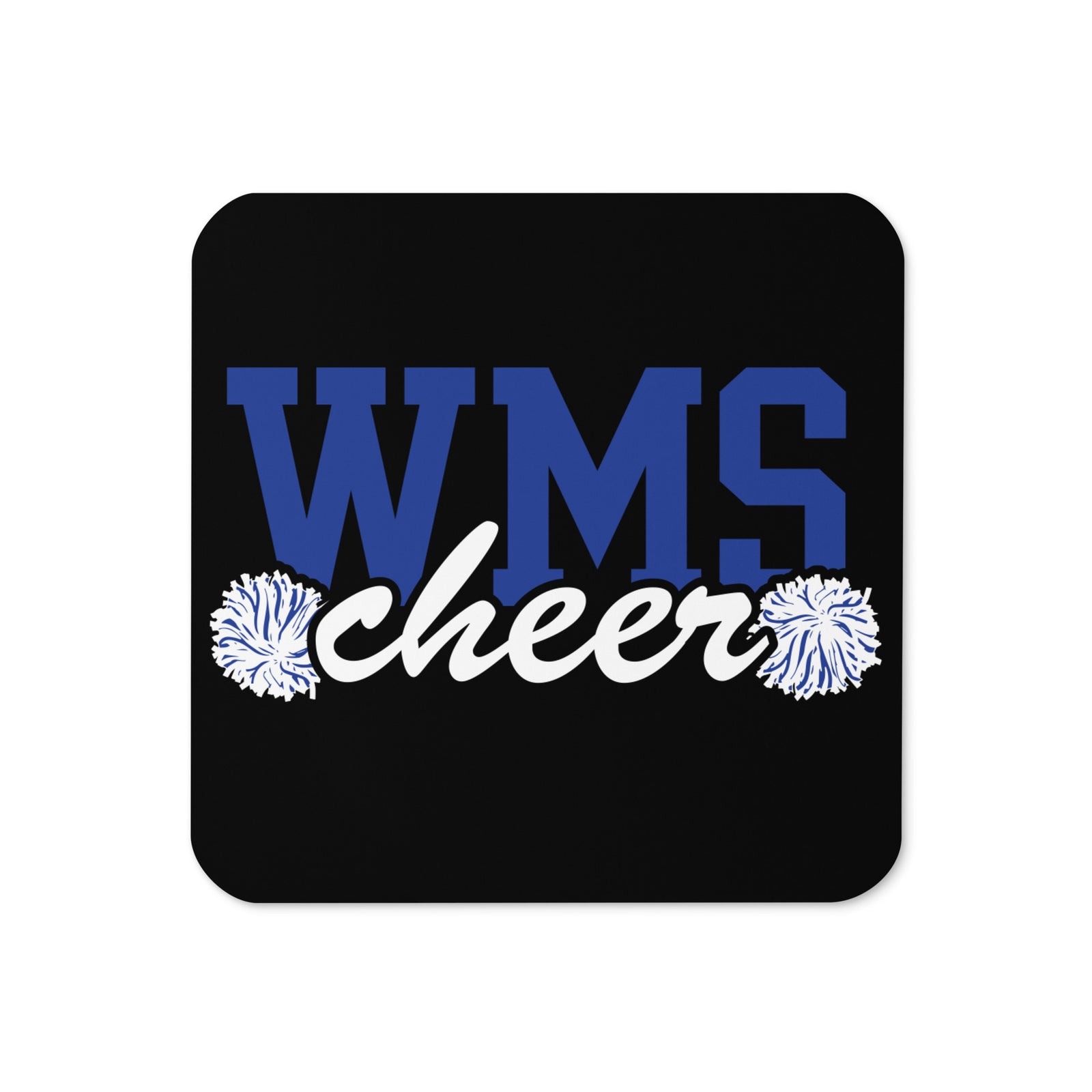 WMS Cheer Cork Back Coaster