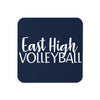 East High Volleyball Cork Back Coaster