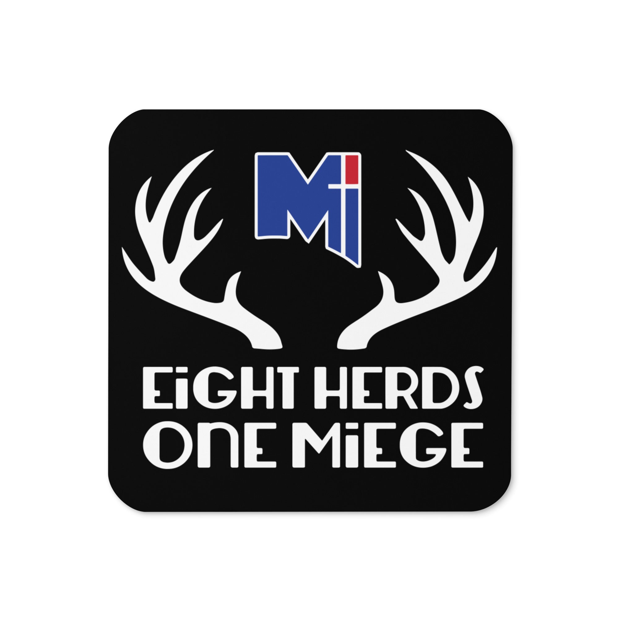 Eight Herds, One Miege Cork Back Coaster