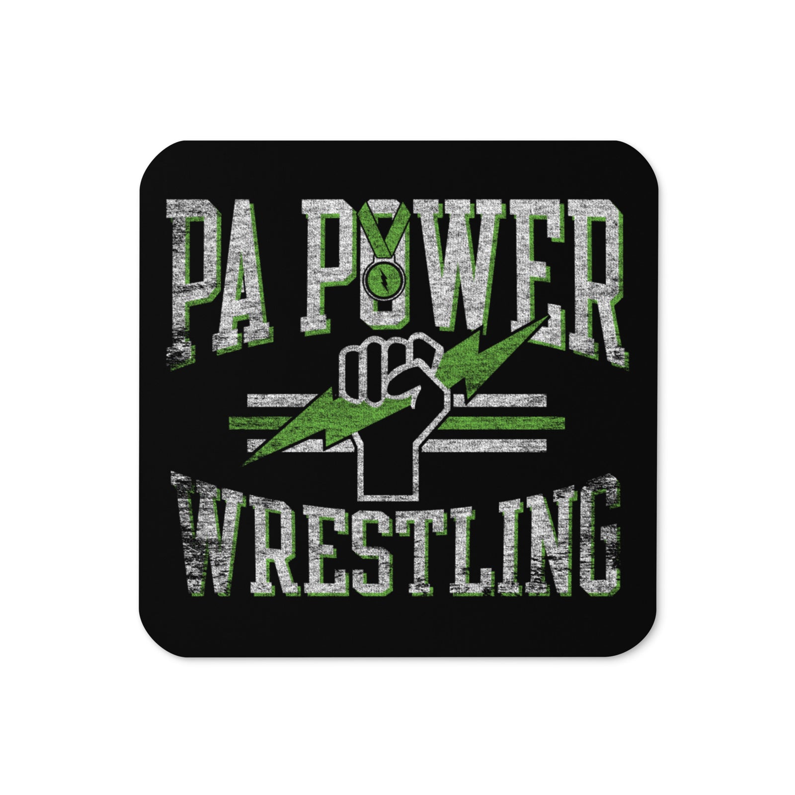 PA Power Cork Back Coaster