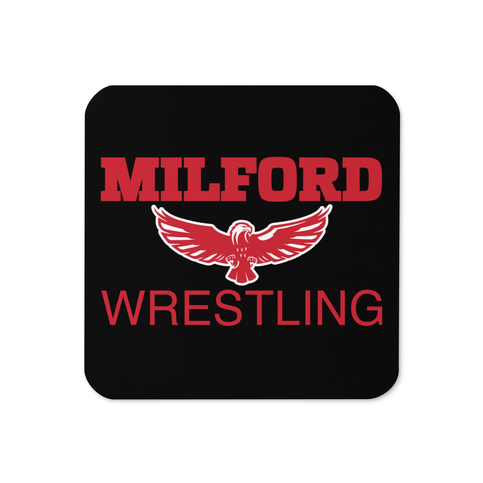 Milford Takedown Club Cork Back Coaster