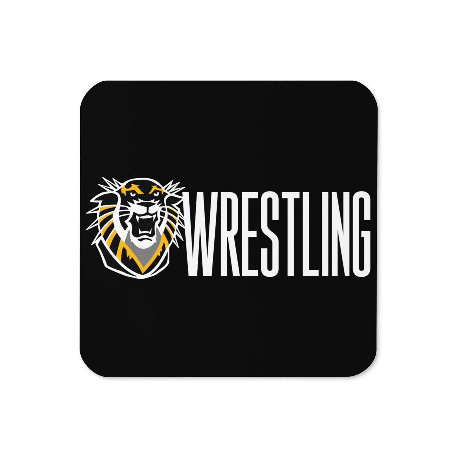 Fort Hays State University Wrestling Cork Back Coaster