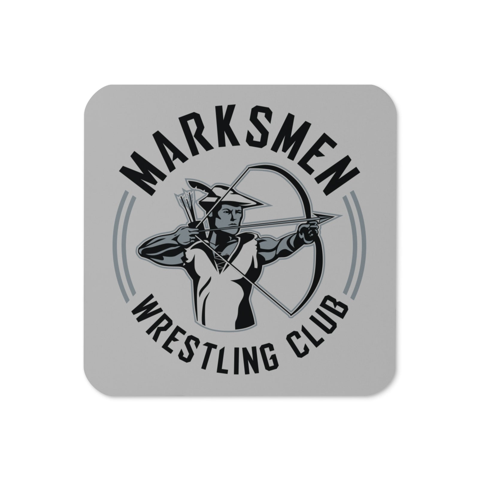 Marksmen Wrestling Club Cork Back Coaster