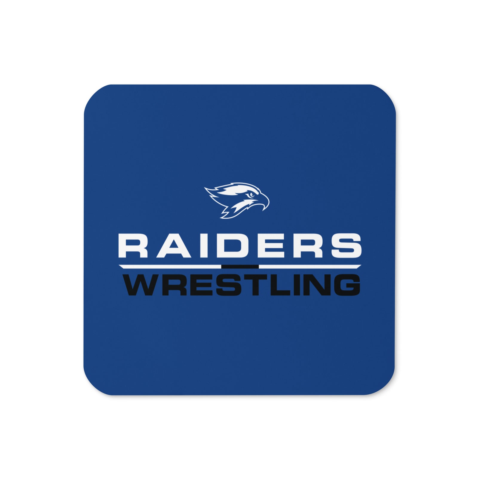 Leonardtown Wrestling Cork Back Coaster