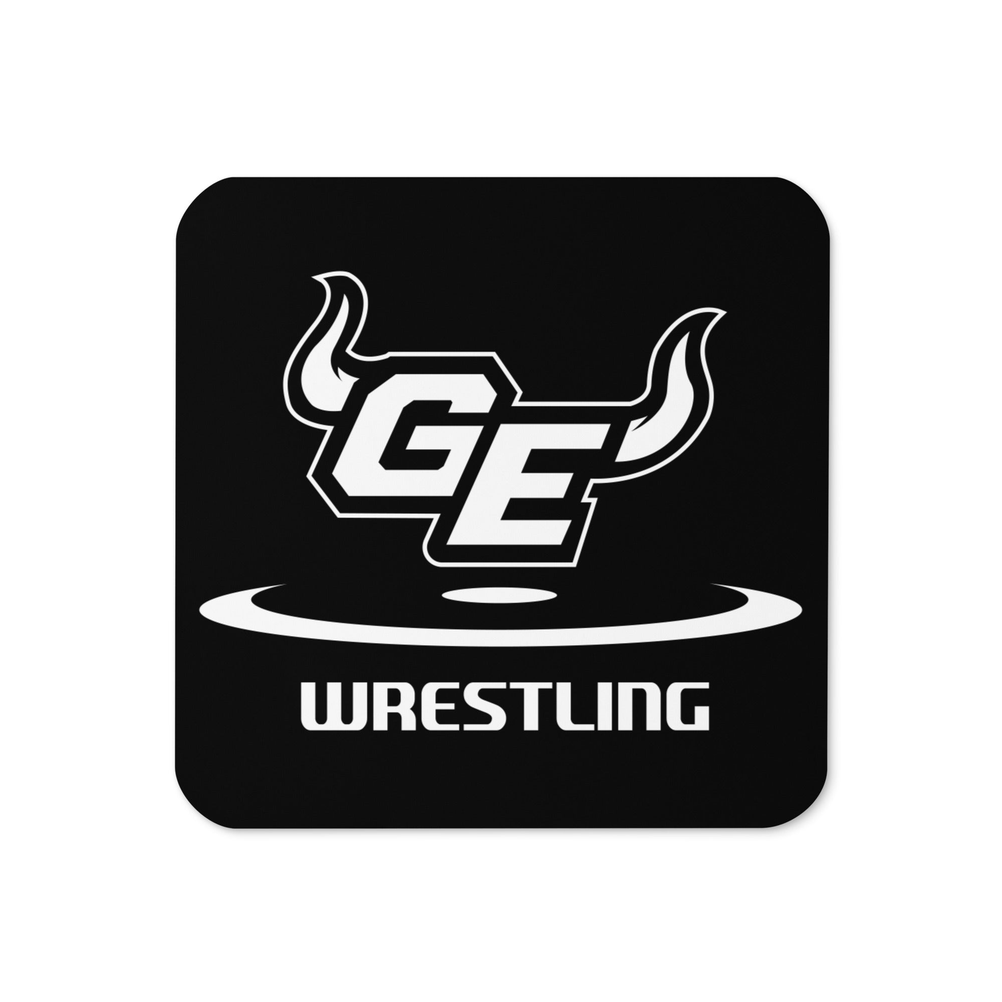 Gardner Edgerton Wrestling Cork Back Coaster