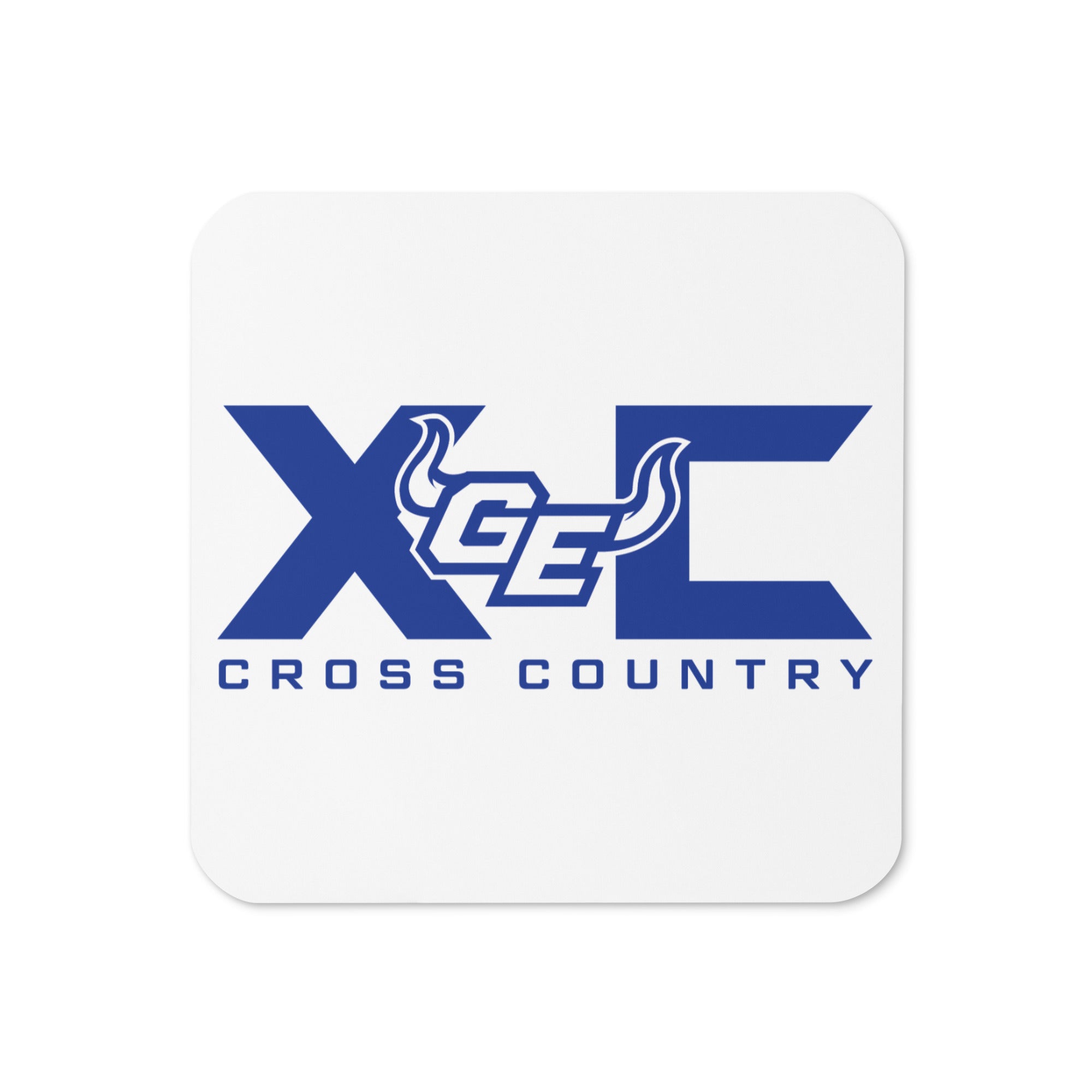 GEXC Cross Country Cork Back Coaster