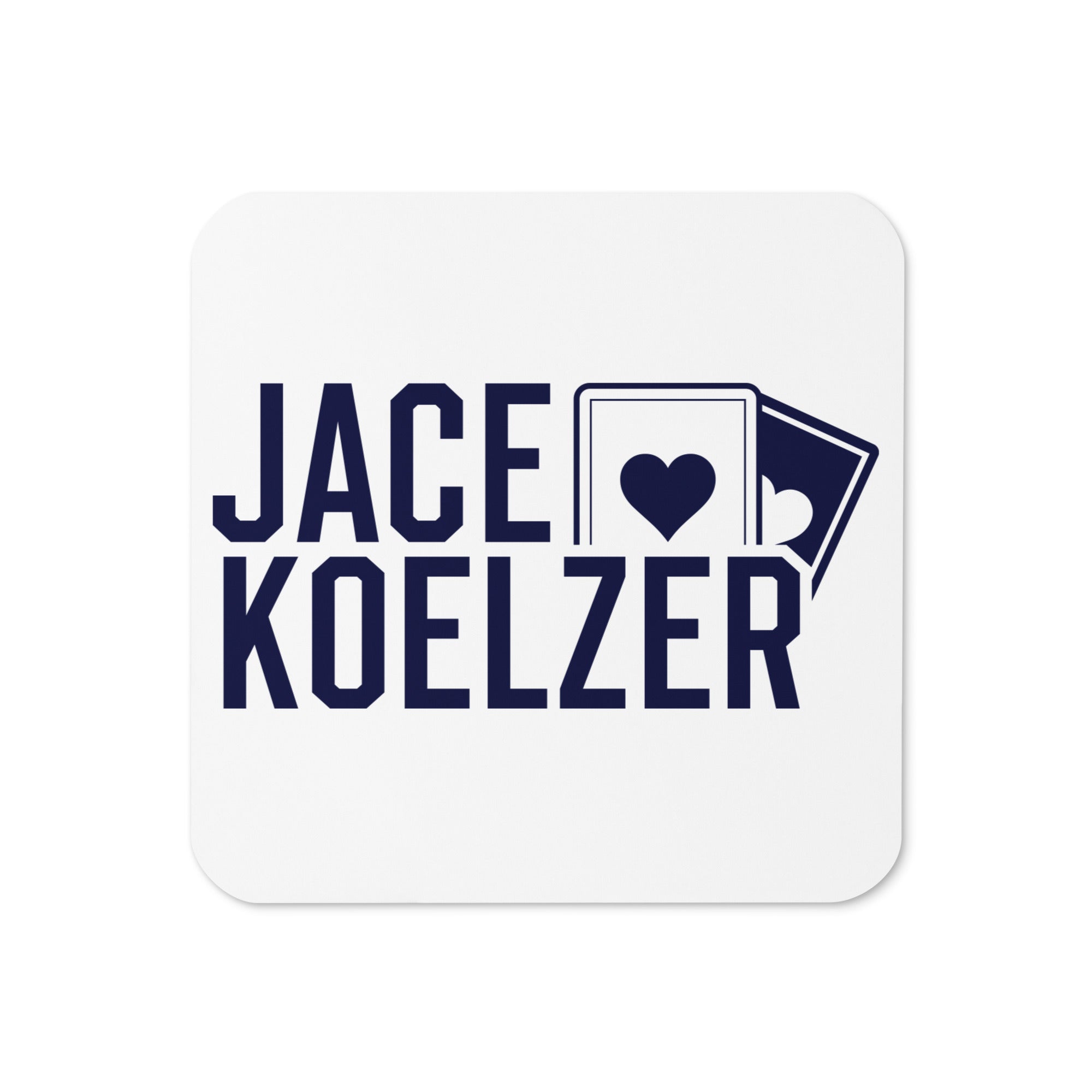 Jace Koelzer Cork Back Coaster