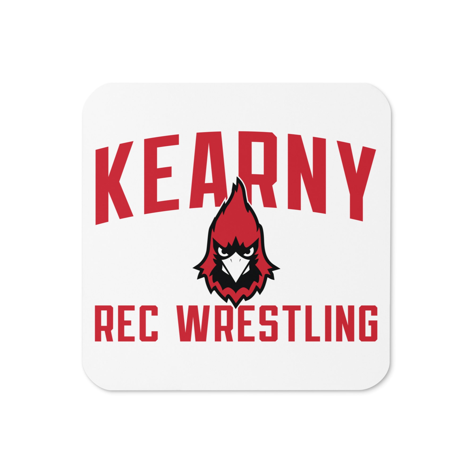 Kearny Rec Wrestling Cork Back Coaster