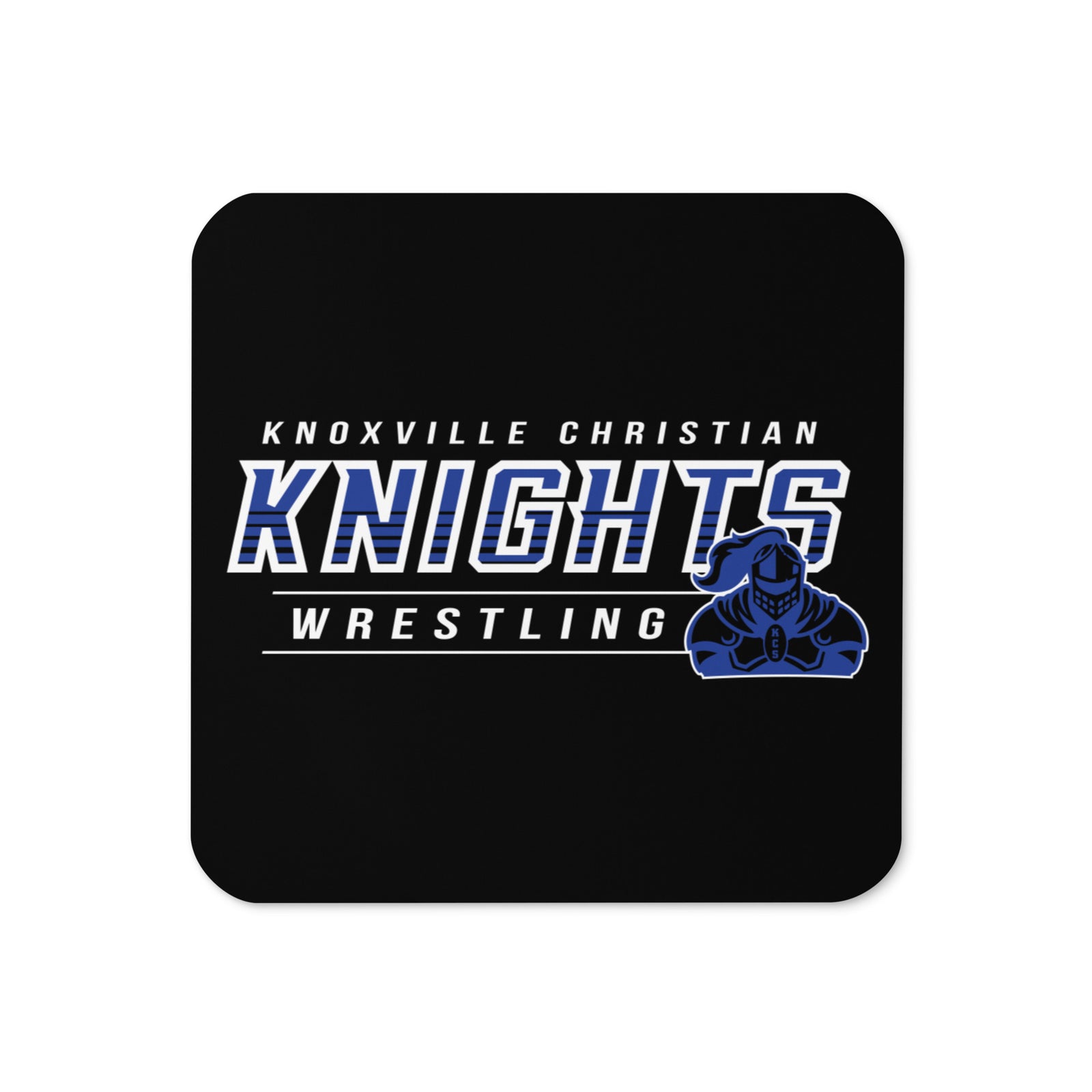 Knoxville Christian 2022 Cork Back Coaster