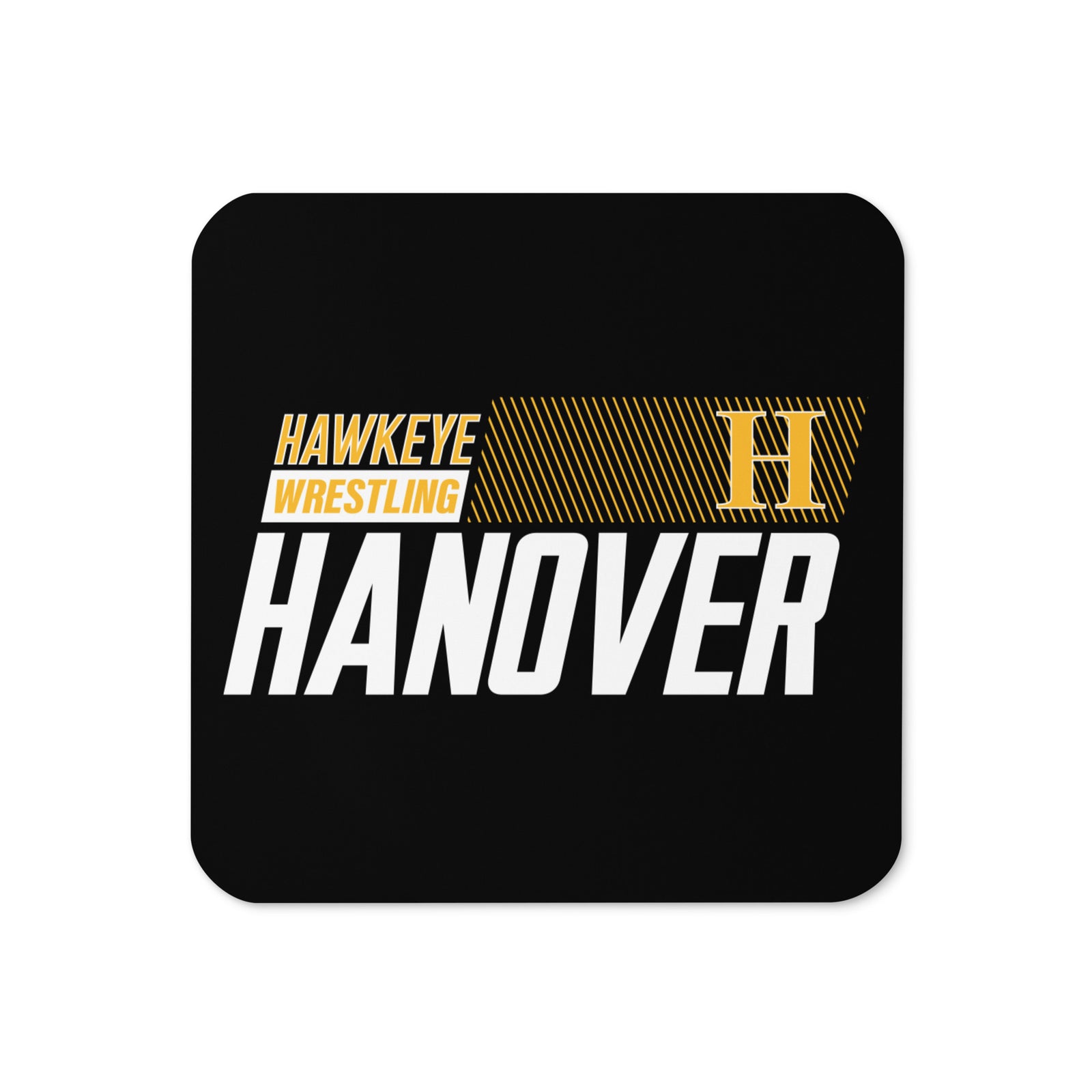 Hanover Hawkeyes 2022 Cork Back Coaster