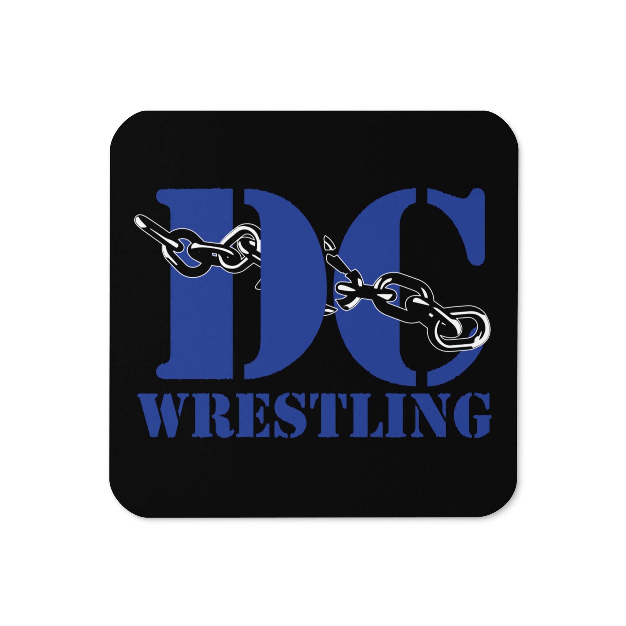 Dove Creek Wrestling Cork Back Coaster