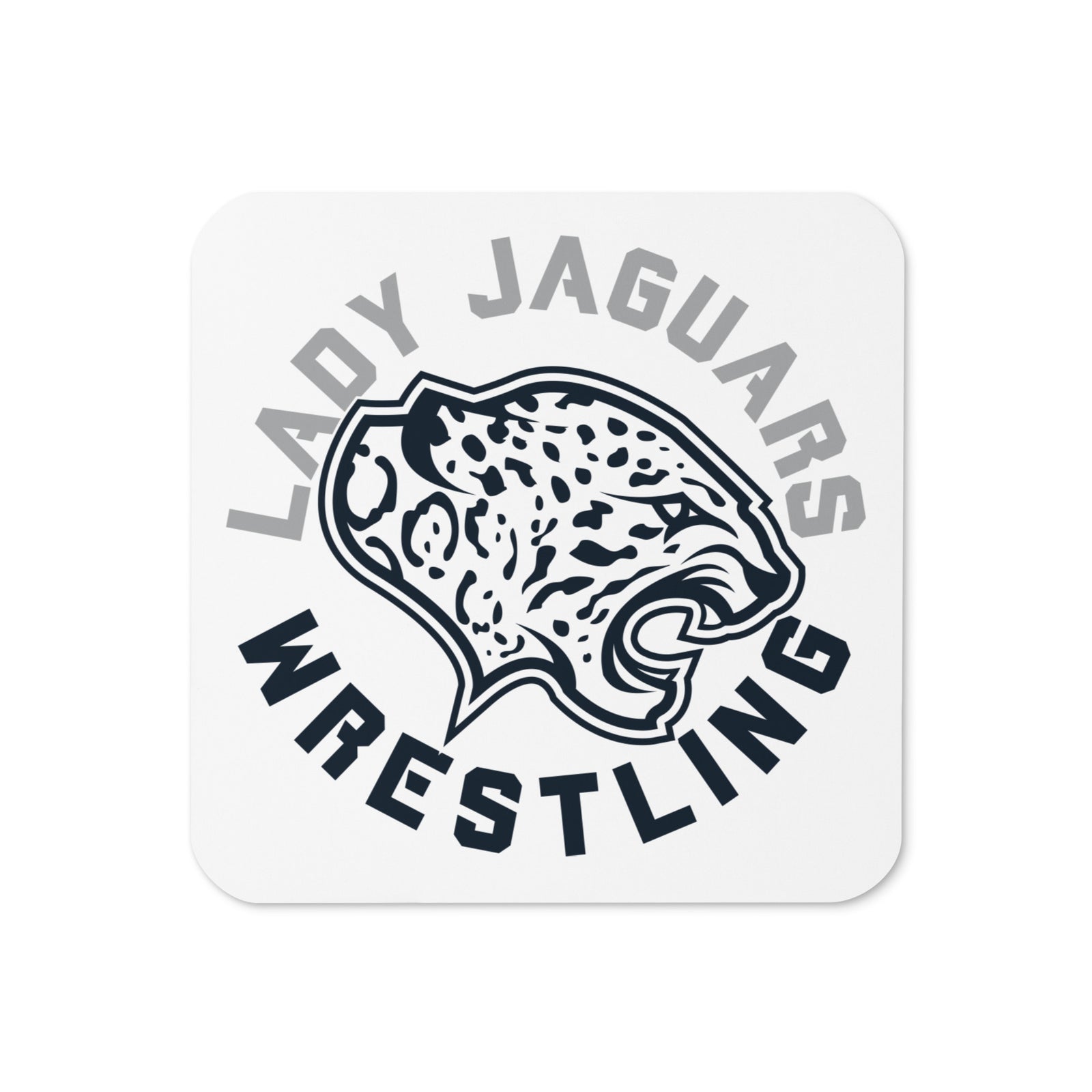 Mill Valley Lady Jaguars Cork Back Coaster